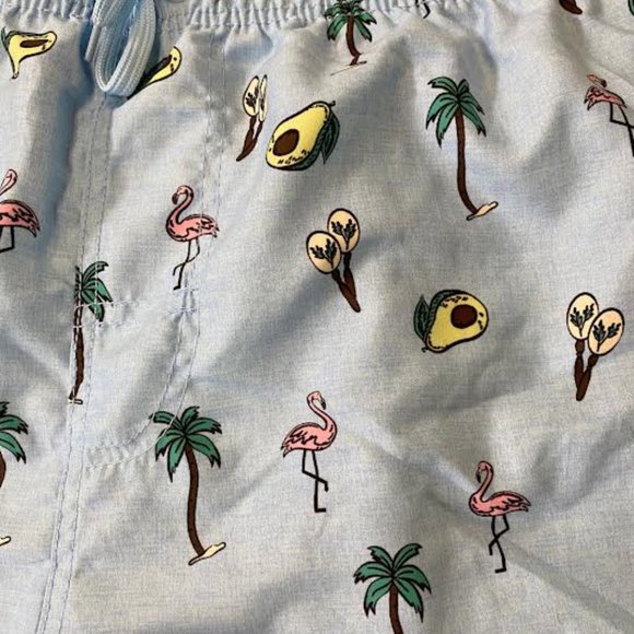 NWT BURNSIDE Men XL Quick-drying Stretch UV Protection Swim Volleyball Trunks - Picture 5 of 6